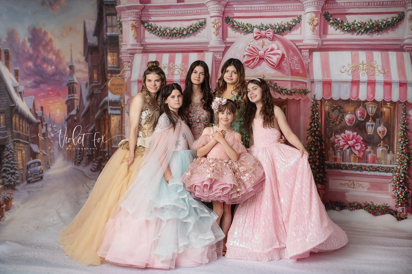 Frosted Rose Emporium - With Sweep Option