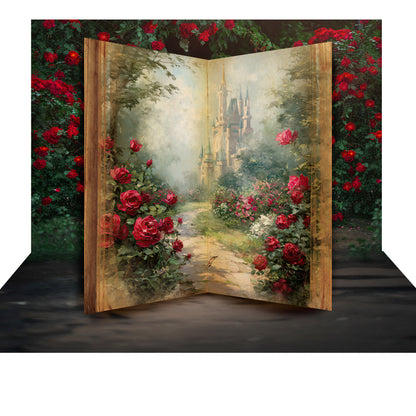 Rose Castle Book Set - 2pk Slimline Drops For OG Fancy Lite System - Slimline Panels
