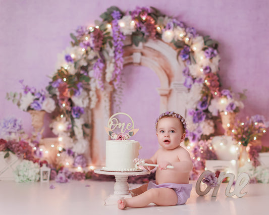Lavender Elegance Archway