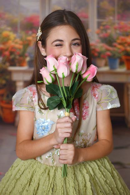 Green House Blooms - With Sweep Option