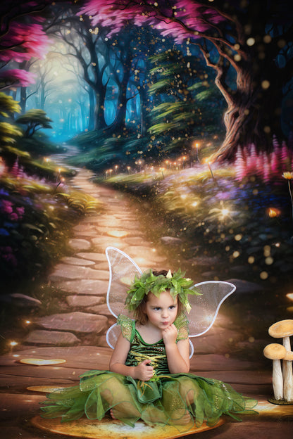 Fairy Valentine Forest - With Sweep Option