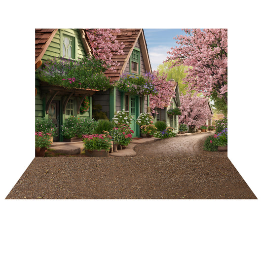 Blossoming Spring Country Road 2pc Set