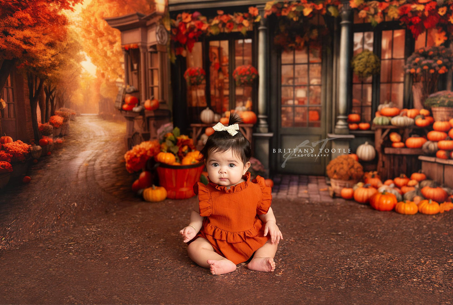 Elegant Fall Market 60x50" - Littles Collection