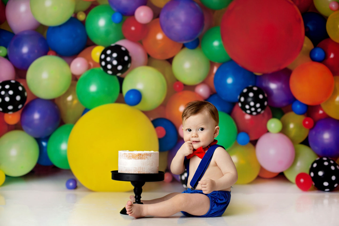 Primary Polka Dot Balloon Wall