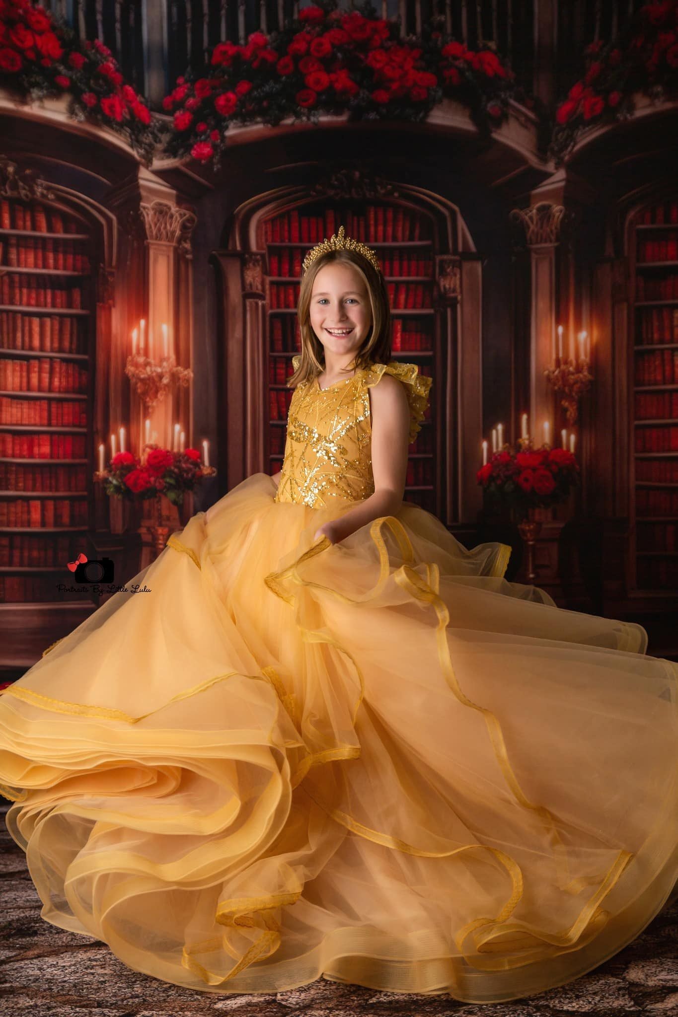 Belle's Enchanted Library - With Sweep Option