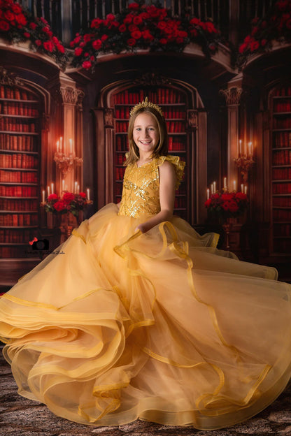 Belle's Enchanted Library - With Sweep Option