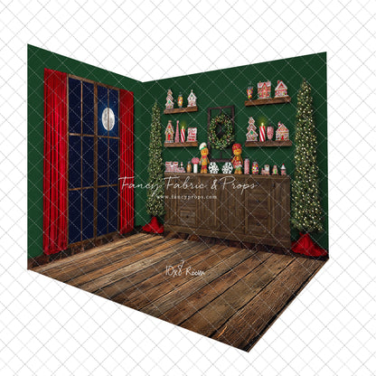 Evergreen Gingerbread Baking Kitchen - Room