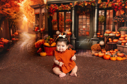 Elegant Fall Market 60x50" - Littles Collection