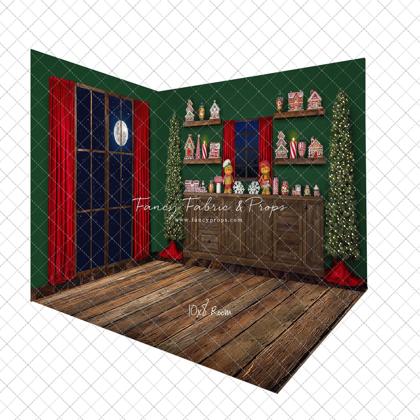 Evergreen Gingerbread Kitchen With A View - Room