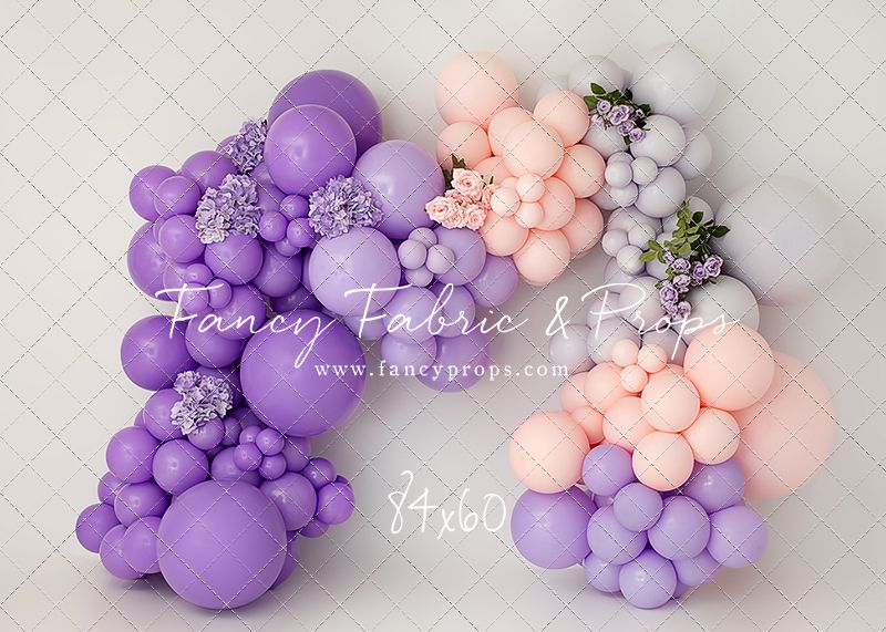 Jazzy Lilac Balloon Arch
