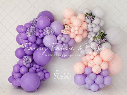 Jazzy Lilac Balloon Arch