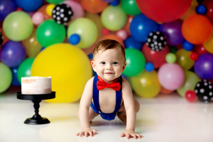 Primary Polka Dot Balloon Wall