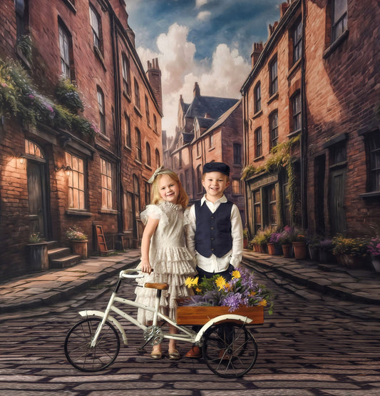 Garrison Lane - Grey Cobblestone - With Sweep Option