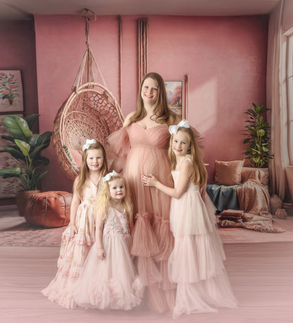 Blushing Serenity Room - With Sweep Option
