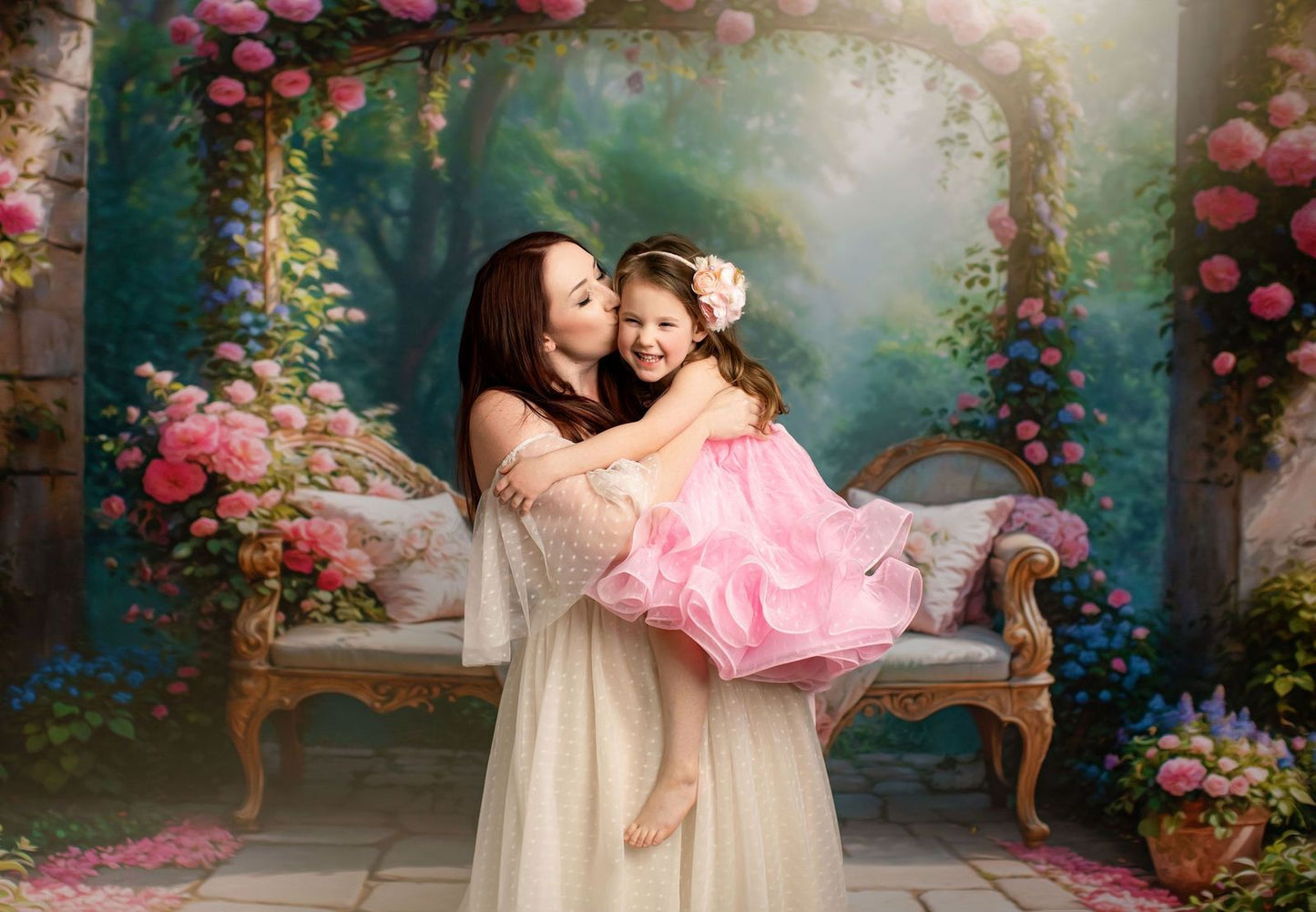 Mother's Serene Afternoon - With Sweep Option