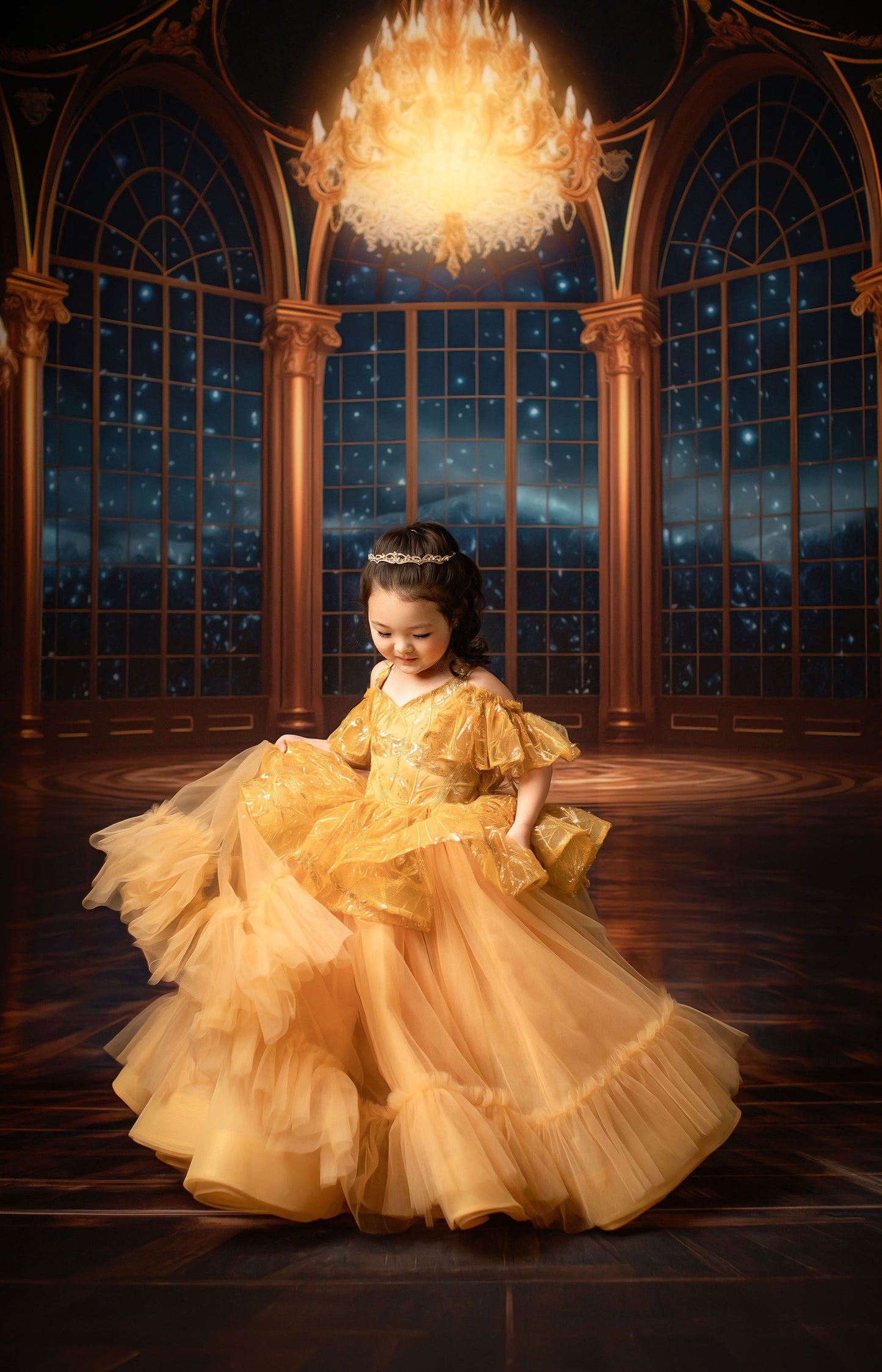 Belle's Royal Ballroom - With Sweep Option