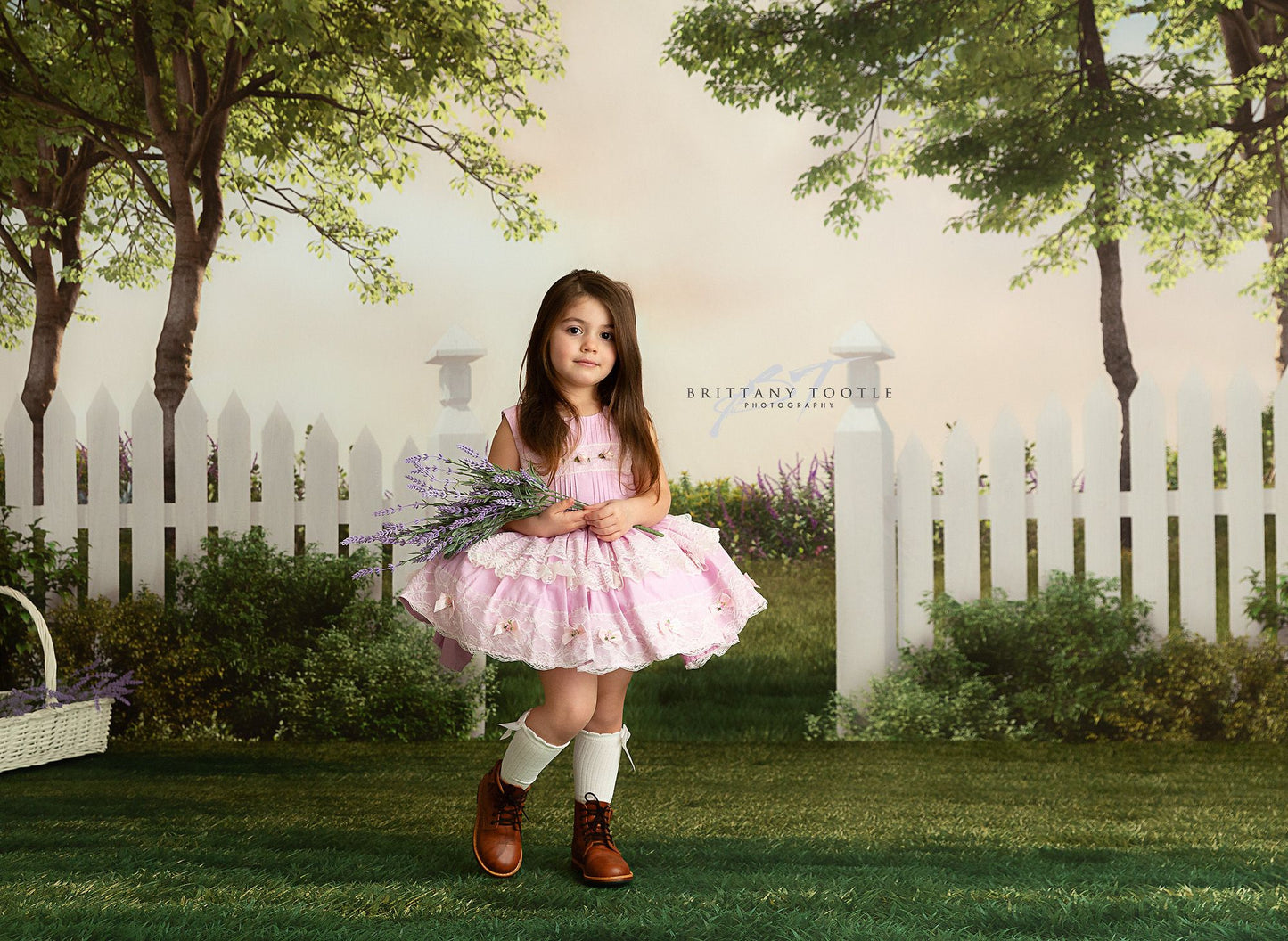 Spring Sunrise Garden - With Sweep Option