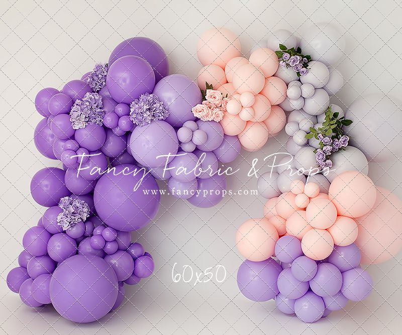 Jazzy Lilac Balloon Arch