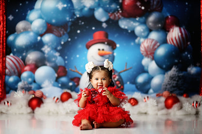 Top Hat Jolly Snowman