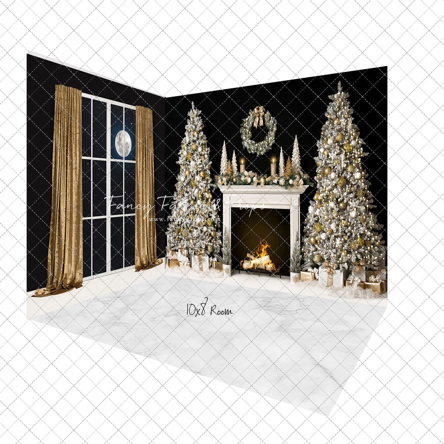 Elegant Gold 2pc Room