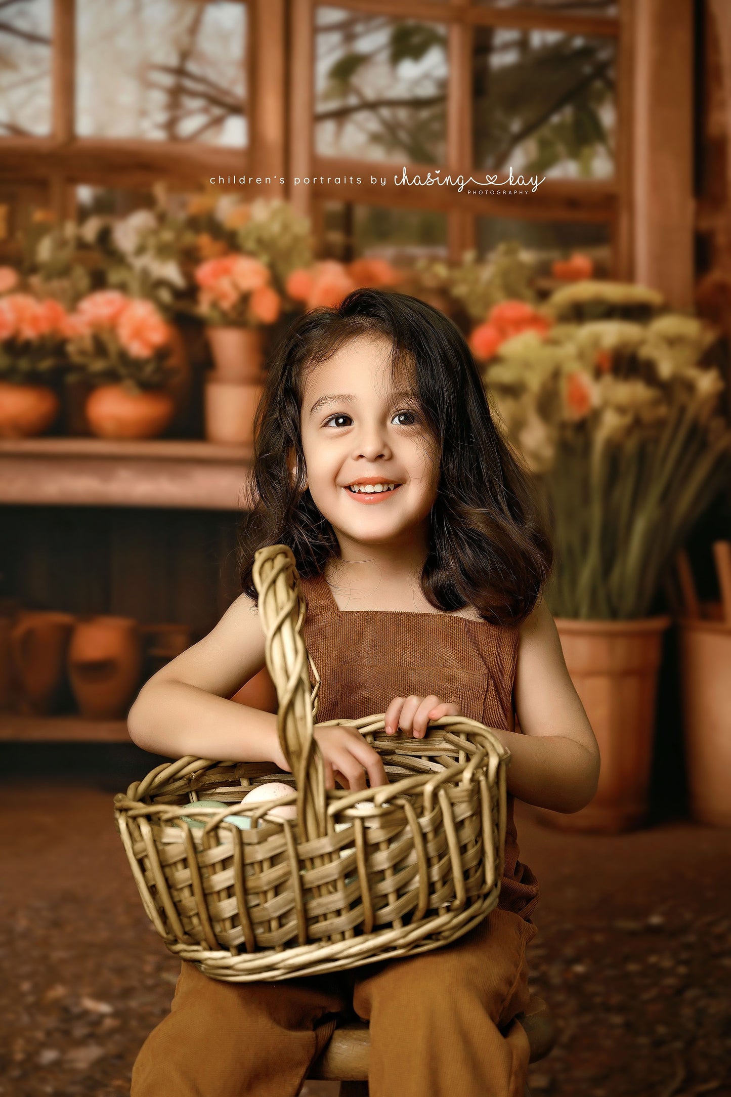 Rustic Greenhouse Garden View - With Sweep Option