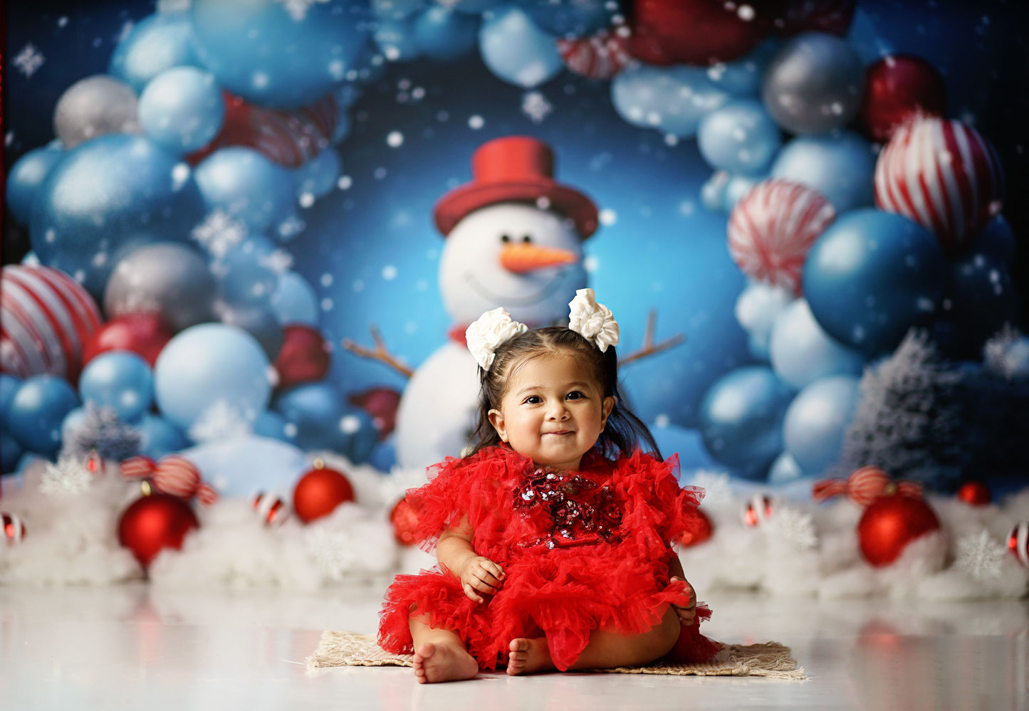 Top Hat Jolly Snowman