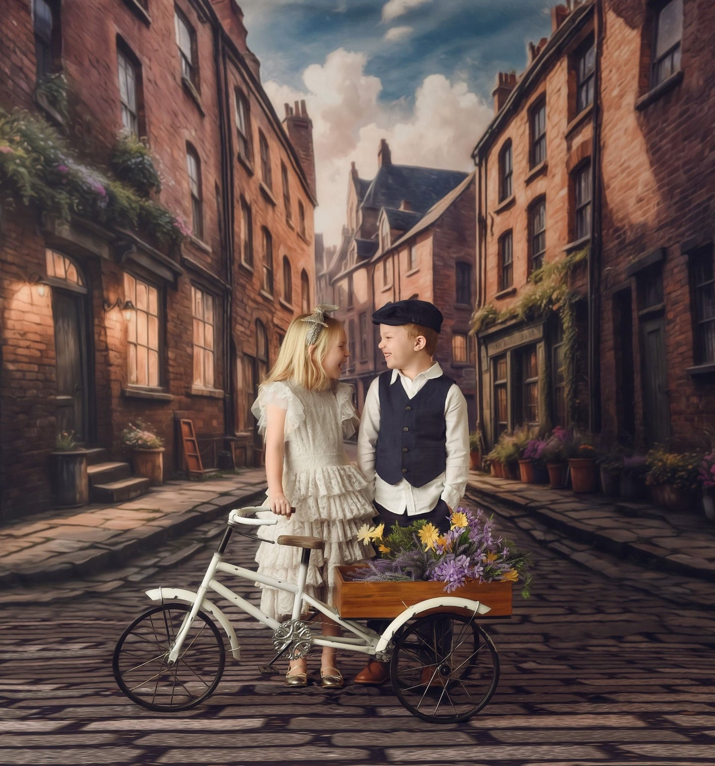 Garrison Lane - Grey Cobblestone - With Sweep Option