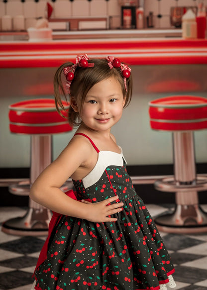 Soda Pop & Sock Hop Diner - With Sweep Option