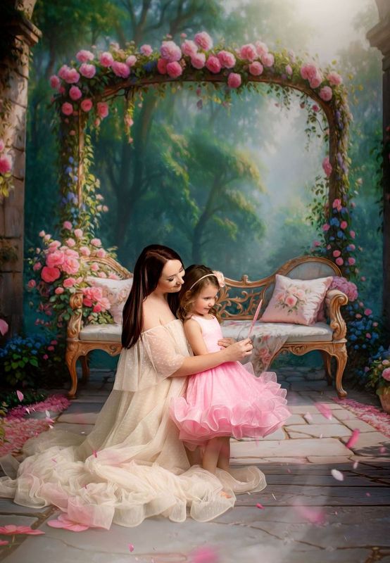 Mother's Serene Afternoon - With Sweep Option