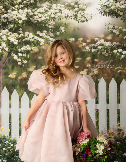 Country Spring Picket Fence