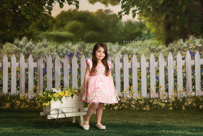 Splendid Spring Pickett Fence