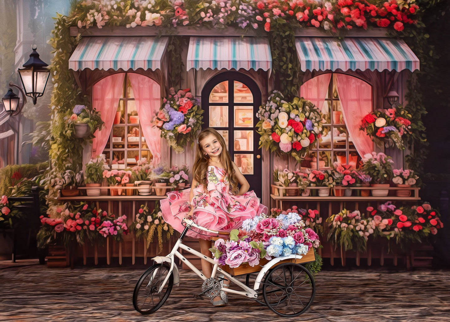 Petals & Stems Flower Shop 2pc Room