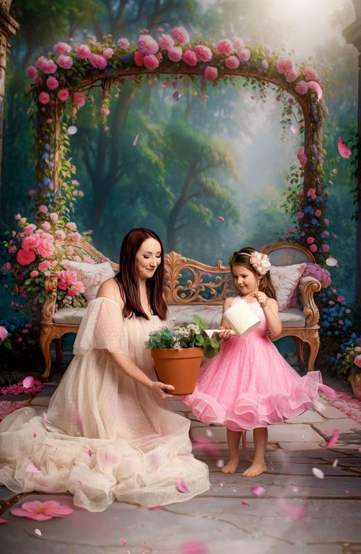 Mother's Serene Afternoon - With Sweep Option