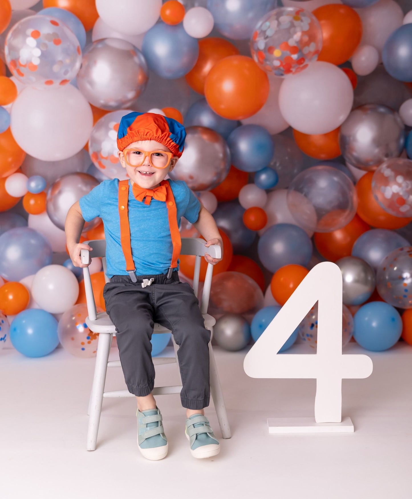 Sweet Clementine Balloon Wall