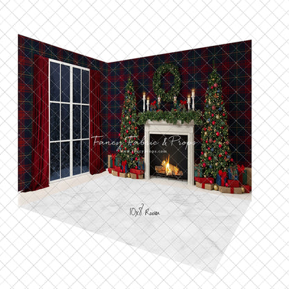 Tartan Traditional Mantle 2pc Room