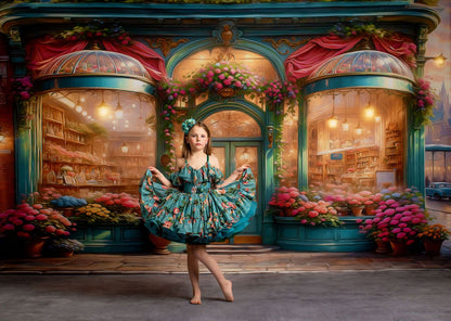 Beautiful Blooming Flower Shop - With Sweep Option