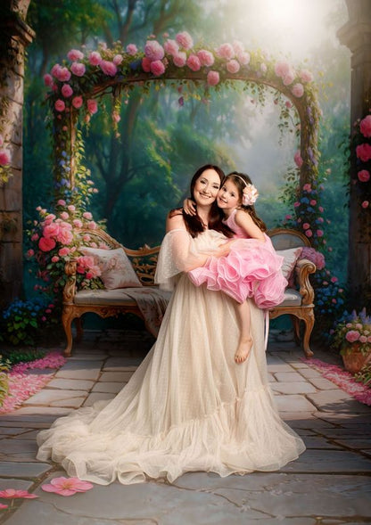 Mother's Serene Afternoon - With Sweep Option