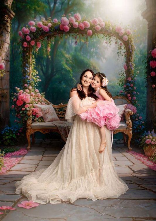 Mother's Serene Afternoon - With Sweep Option