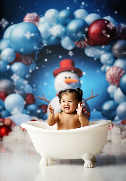 Top Hat Jolly Snowman