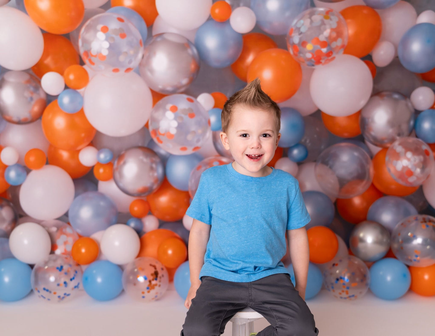Sweet Clementine Balloon Wall