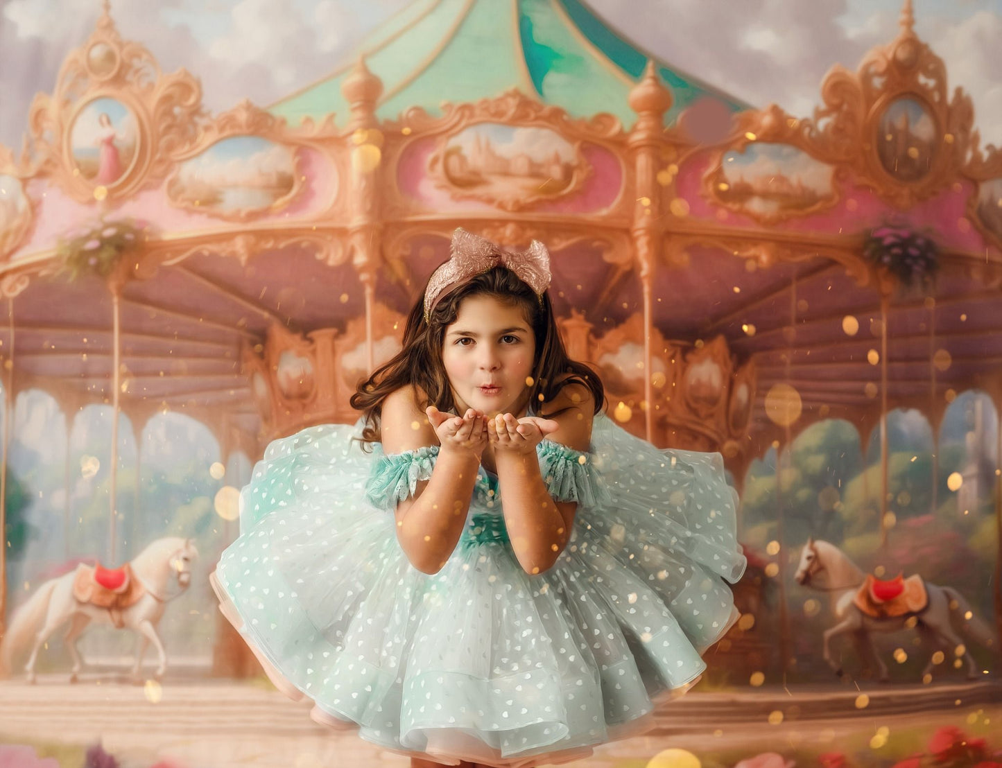 Victorian Elegance Carousel - With Sweep Option