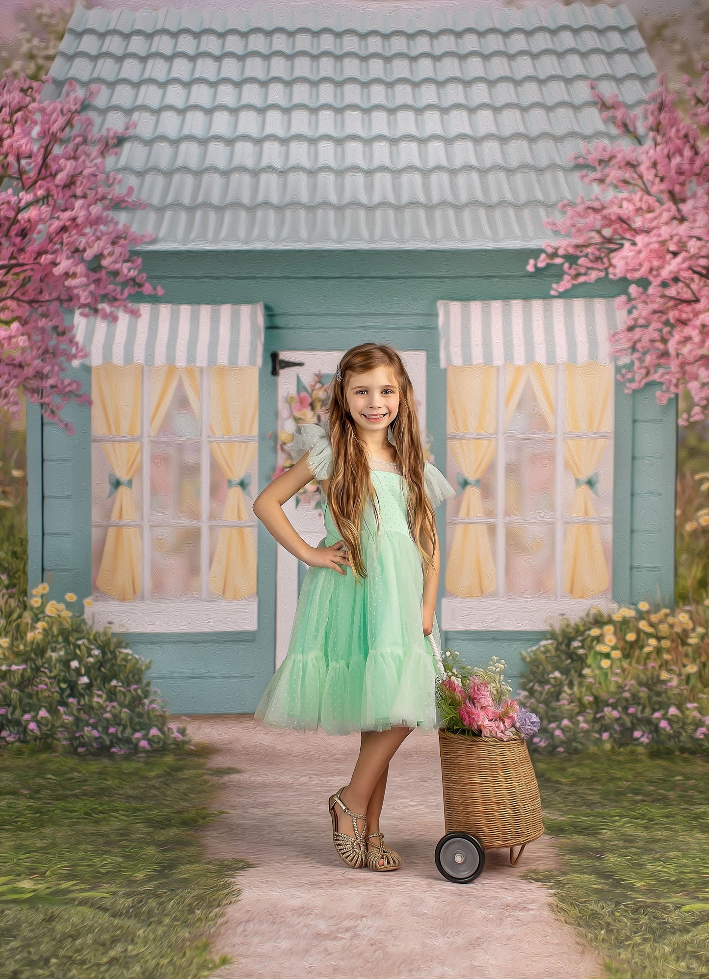 Spring in Bloom Cottage - With Sweep Option