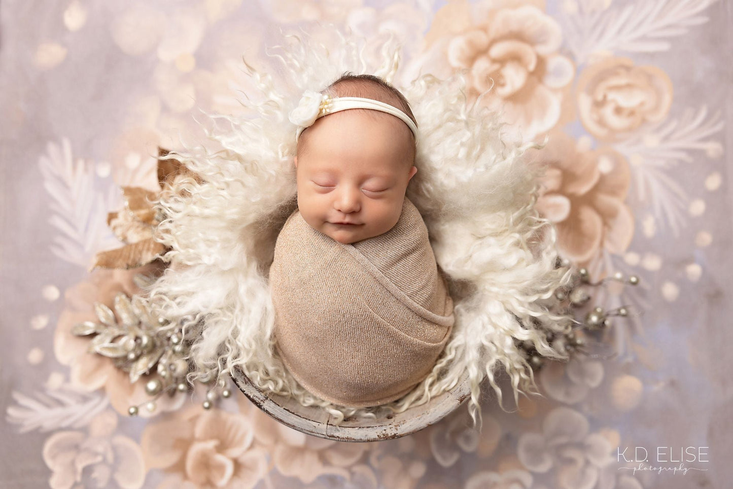 Golden Winter Blooms - Petite