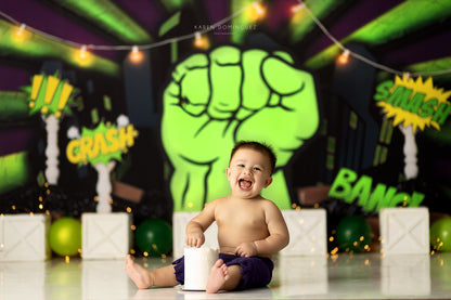 RTS Hulk Smash - 7x6' Wrinkle Free - Very Light Banding - 60% Off
