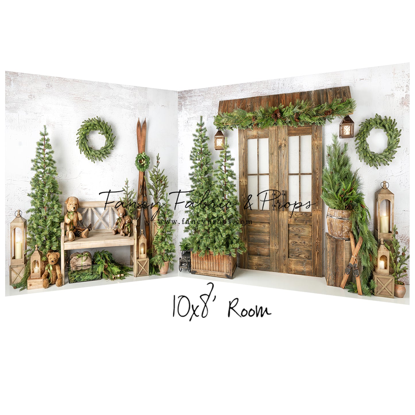 Charming Holiday Entry - 2pc Room