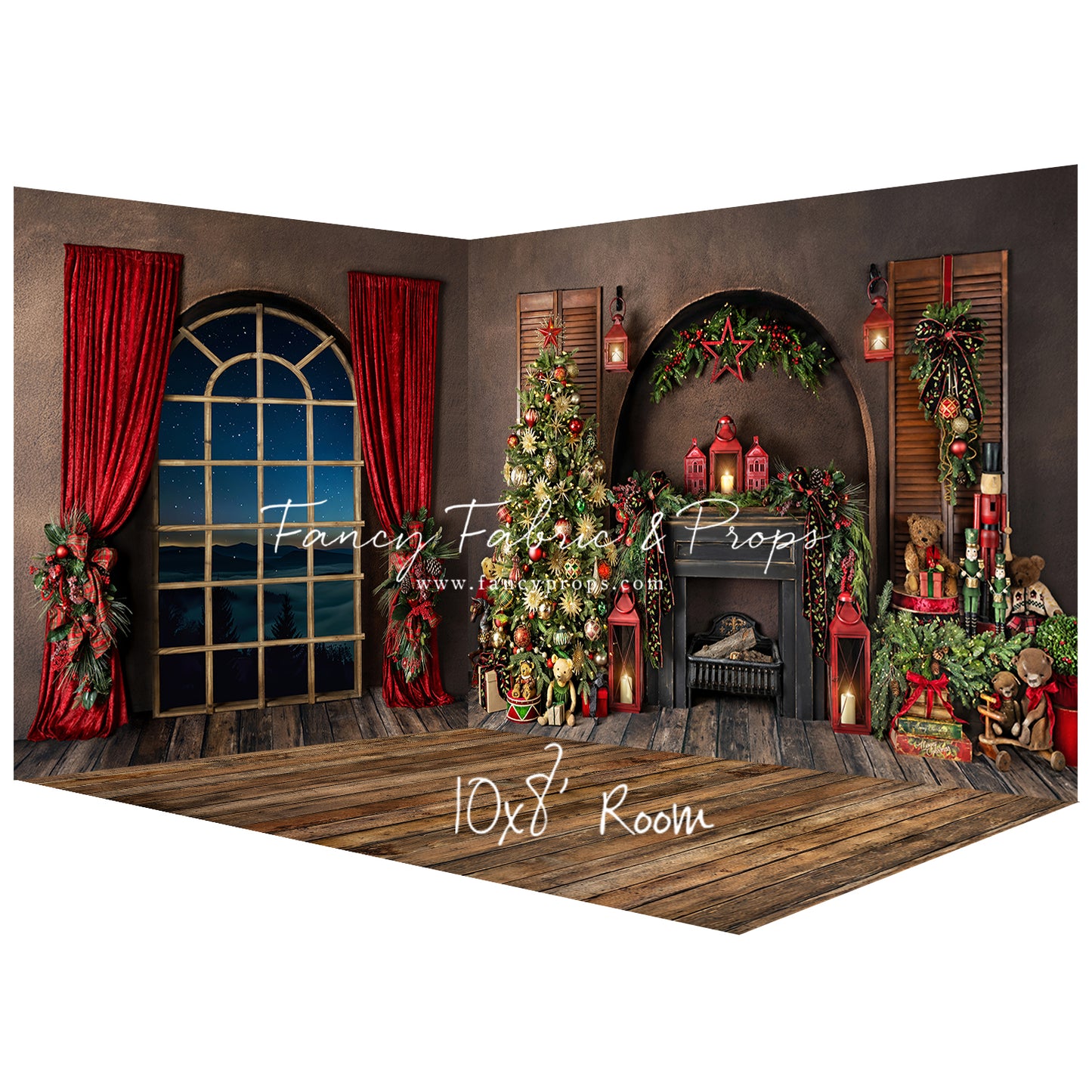 Elegant Fireside Mantle - Room