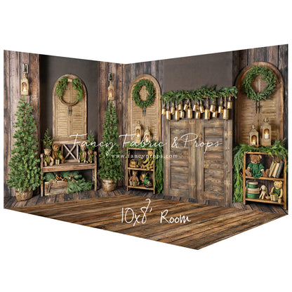 Rustic Christmas Charm Headboard - Room