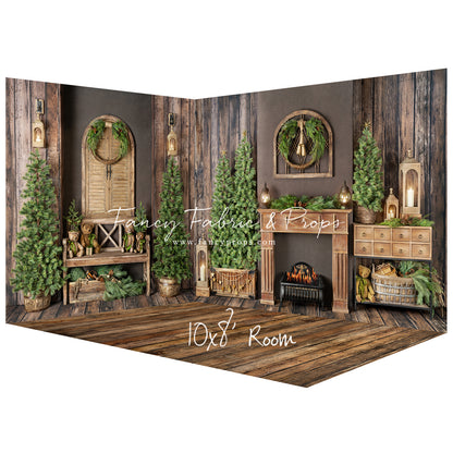 Timeless Holiday Mantle - Room