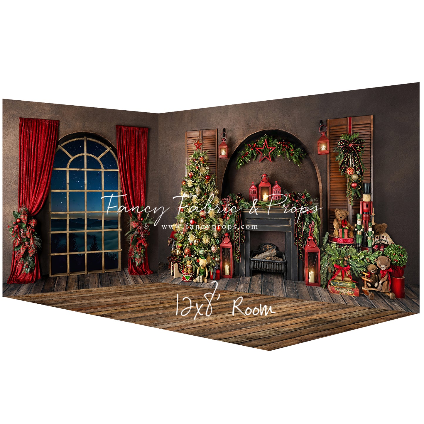 Elegant Fireside Mantle - Room