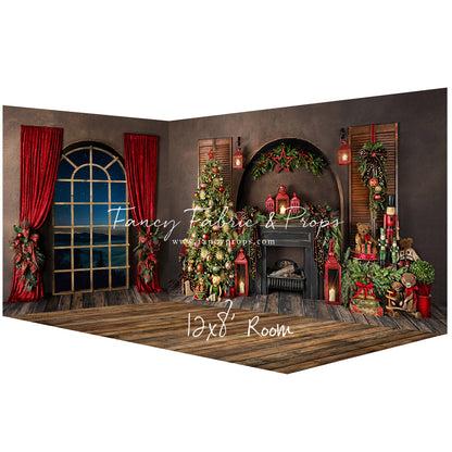 Elegant Fireside Mantle - Room